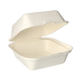 Hamburger-Boxen Suikerriet 8cm x 14cm x 15cm