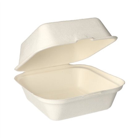 Hamburger-Boxen Suikerriet 8cm x 14cm x 15cm