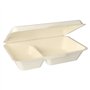Menuboxen Suikerriet 2-vaks 6,5cm x 24cm x 15,5cm