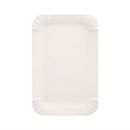 Schaaltjes Karton rechthoekig 13cm x 20cm Wit