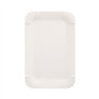 Schaaltjes Karton rechthoekig 13cm x 20cm Wit