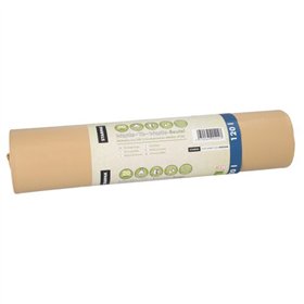 Huisvuilzakken gemaakt van 100% PCW Waste-To-Waste 120 l 110cm x 70cm Bruin