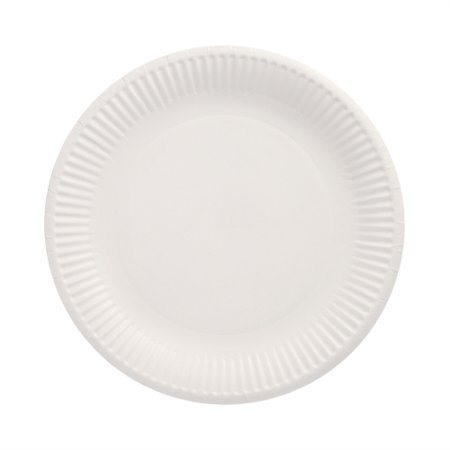 Borden Karton rond Ø 23cm Wit