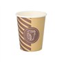 Drinkbekers Karton 0,2 l Ø 8cm x 9,2cm Coffee Line - Horecavoordeel.com