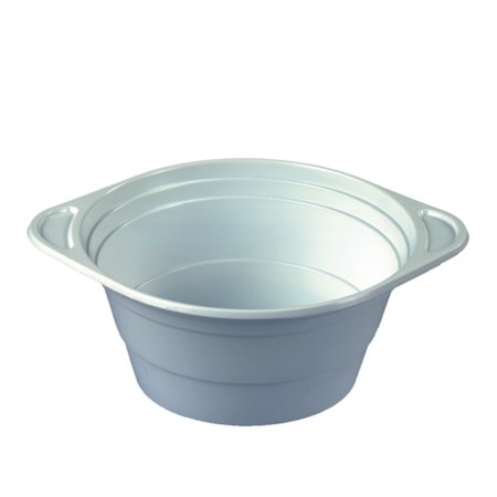 Soepkommen PP rond 750ml Ø 15,6cm x 6,5cm Wit met handvat - Horecavoordeel.com