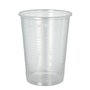 Drinkbekers PP 0,4 l Ø 9,5cm x 12,2cm Transparant met schuimkraag