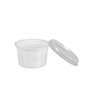Portiebeker met deksel PP 30ml Ø 46mm x 28mm Wit - Horecavoordeel.com