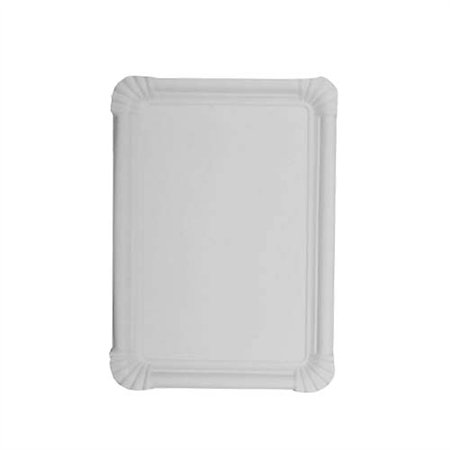 Schaaltjes Karton (rc) rechthoekig 17cm x 25cm Wit - Horecavoordeel.com