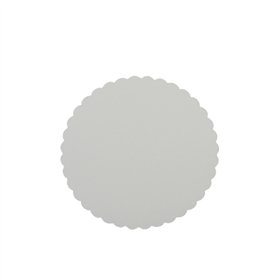 Taartranden Karton (rc) rond Ø 20cm Wit