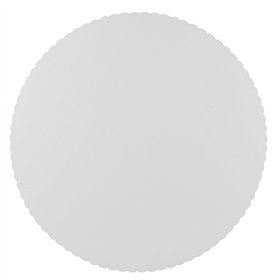Taartranden Karton (rc) rond Ø 30cm Wit