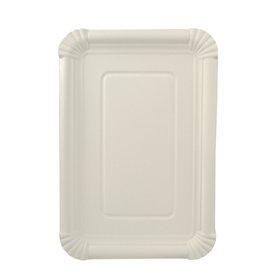 Schaaltjes Karton rechthoekig 17cm x 25cm Wit extra sterk