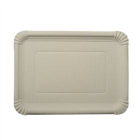 Schaaltjes Karton rechthoekig 21cm x 29cm Wit extra sterk - Horecavoordeel.com