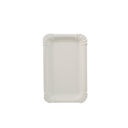 Schaaltjes Karton rechthoekig 10cm x 16cm Wit extra sterk
