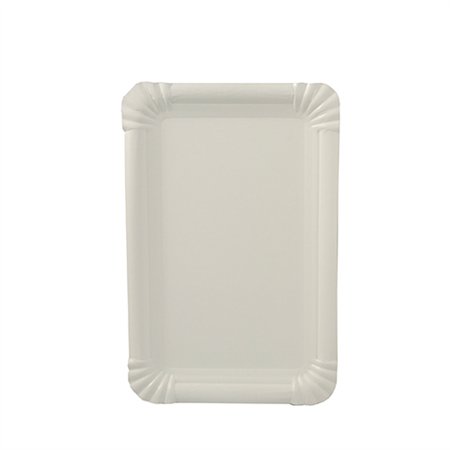 Schaaltjes Karton rechthoekig 13cm x 20cm Wit extra sterk