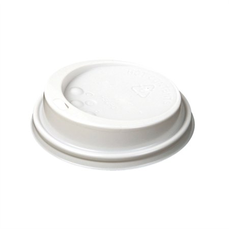 Deksels PS To Go rond Ø 8cm x 2cm Wit