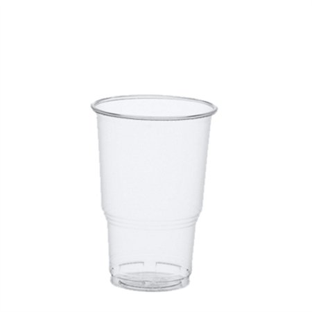 Drinkbekers voor koude dranken PLA 0,25 l Ø 7,8cm x 11cm Glashelder met schuimkraag