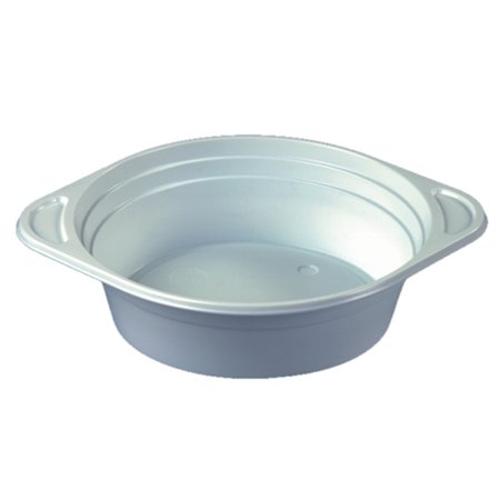Soepkommen PP rond 500ml Ø 15,6cm x 4,5cm Wit met handvat
