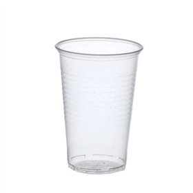 Drinkbekers PP 0,5 l Ø 9,5cm x 13,7cm Transparant met schuimkraag