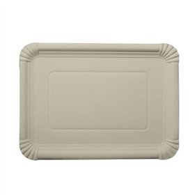 Schaaltjes Karton rechthoekig 21cm x 29cm Wit - Horecavoordeel.com
