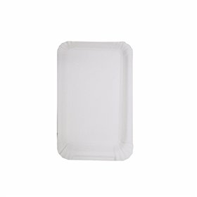 Schaaltjes Karton (rc) rechthoekig 10cm x 16cm Wit - Horecavoordeel.com