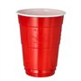 Drinkbeker voor bier PS 0,4 l Ø 9,5cm x 12cm Rood/Wit - Horecavoordeel.com