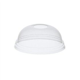 Deksels Polarity PLA rond Ø 9,5cm x 4,5cm Glashelder met gat