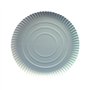 Borden Karton rond Ø 24cm x 2cm Wit