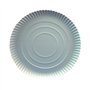 Borden Karton rond Ø 26cm x 2cm Wit - Horecavoordeel.com
