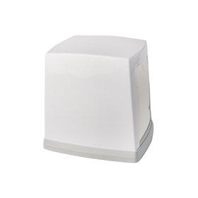 Dispenser voor servetten 14cm x 11,7cm x 14,5cm Grijs/Wit