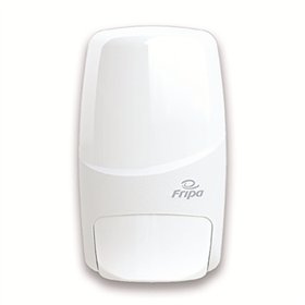 Zeepdispenser 500ml 20,9cm x 12,9cm x 12,8cm Wit hervulbaar - Horecavoordeel.com
