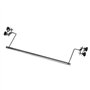 Dispenser voor rollen onderzoektafelpapier 10cm x 68cm x 10cm Wit