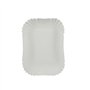 Schalen Karton rechthoekig 13cm x 17,5cm x 3cm Wit