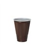Termobekers voor automaten PS 0,15 l Ø 7,03cm x 8,73cm Bruin / Wit - Horecavoordeel.com