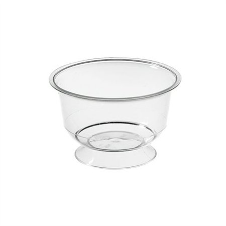 IJs en dessertschalen rond 200ml Ø 9,5cm x 5,5cm Glashelder