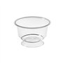 IJs en dessertschalen rond 200ml Ø 9,5cm x 5,5cm Glashelder - Horecavoordeel.com