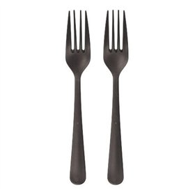 Vorken herbruikbaar PP 19cm Zwart Circulware