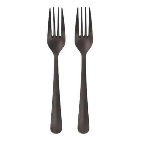 Vorken herbruikbaar PP 19cm Zwart Circulware
