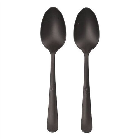 Lepels herbruikbaar PP 19cm Zwart Circulware