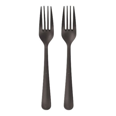 Vorken herbruikbaar PP 19cm Zwart Circulware - Horecavoordeel.com