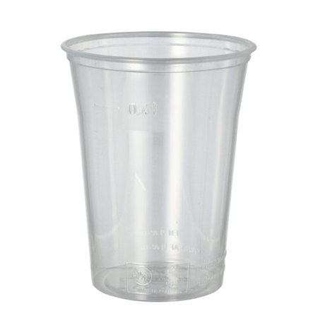 Bierbeker PS 0,4 l Ø 9,5cm x 12,1cm Transparant - Horecavoordeel.com