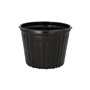 Snack- en soepbekers PP 500ml Ø 11,5cm x 8,5cm Zwart