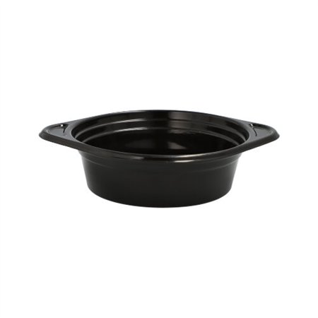 Soepkommen PP 500ml Ø 15,6cm x 4,5cm Zwart