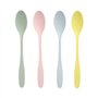 Sorbetlepels herbruikbaar PP 17,5cm verschillende pastelkleuren Circulware - Horecavoordeel.com