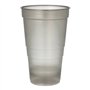 Drinkbekers herbruikbaar PP 0,5 l Ø 9,5cm x 14,4cm Grijs Onbreekbaar