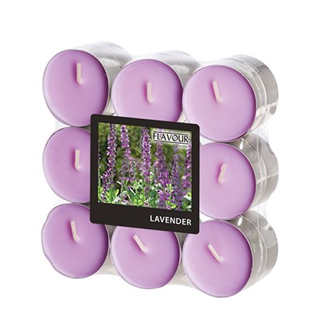 Geurkaars Flavour by GALA Ø 37,5mm x 16,6mm Violet - Lavendel