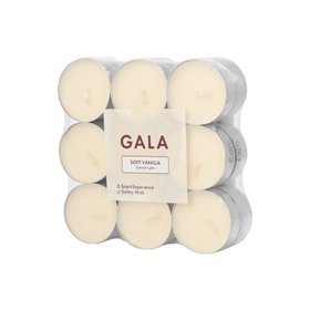 Geurkaars Flavour by GALA Ø 37,5mm x 16,6mm Crème - Vanille - Horecavoordeel.com