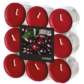 Geurkaars Flavour by GALA Ø 37,5mm x 16,6mm Bordeaux - Kers