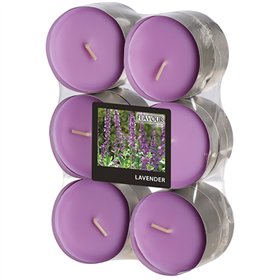 Geurtheelichten maxi Flavour by GALA Ø 58mm x 24mm Violet - Lavendel