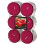 Geurtheelichten maxi Flavour by GALA Ø 58mm x 24mm wijnrood - Wild Raspberry
