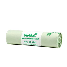 Compost zakken op zetmeelbasis bioMat zonder trekband 30 l 60cm x 53cm